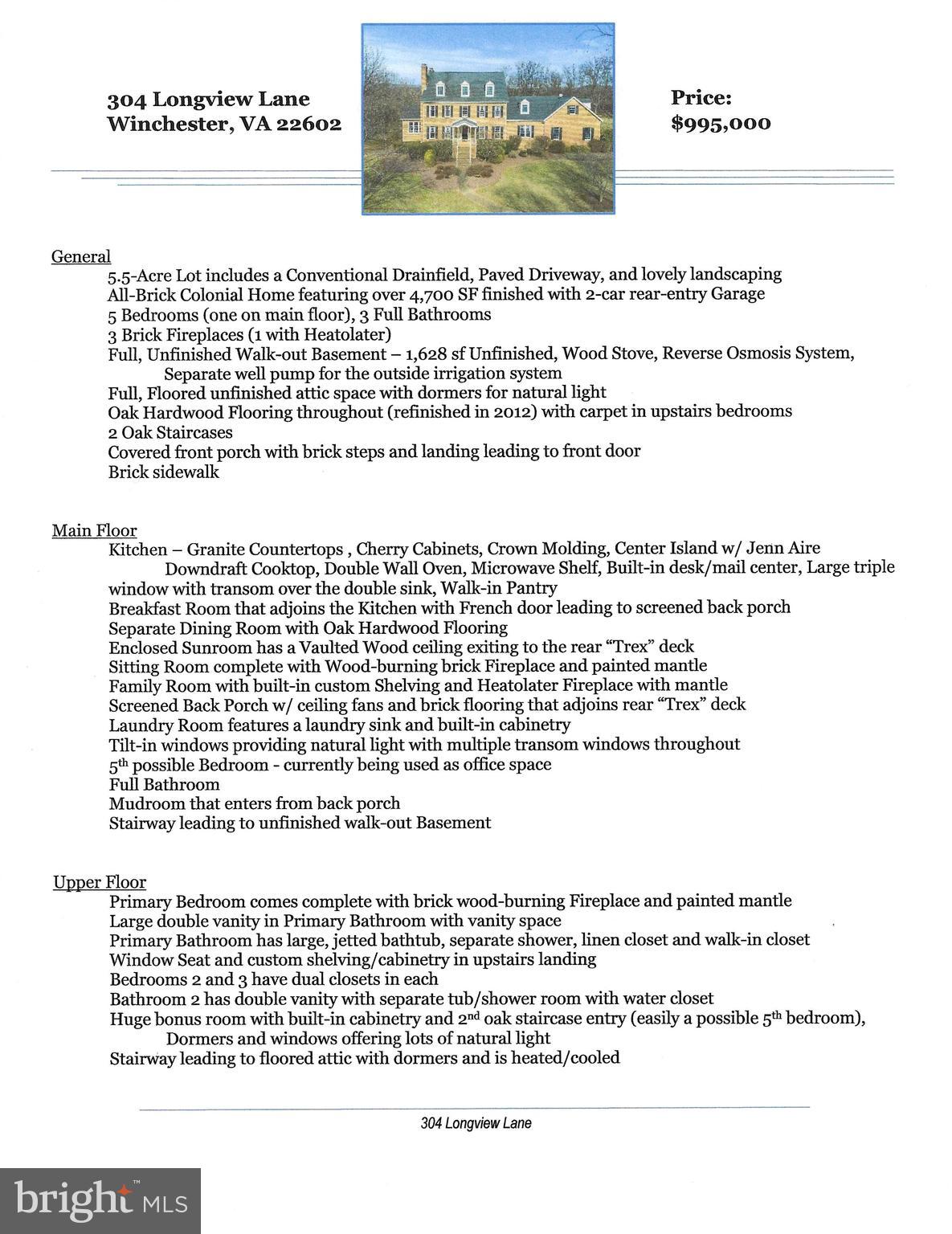 LONGVIEW ACRES - Residential