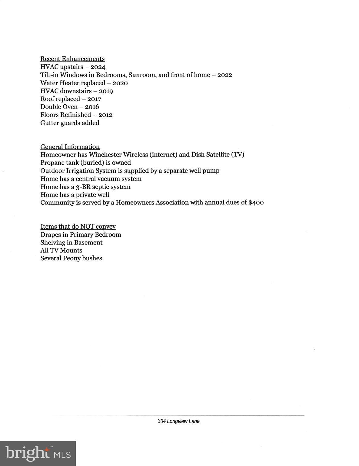 LONGVIEW ACRES - Residential