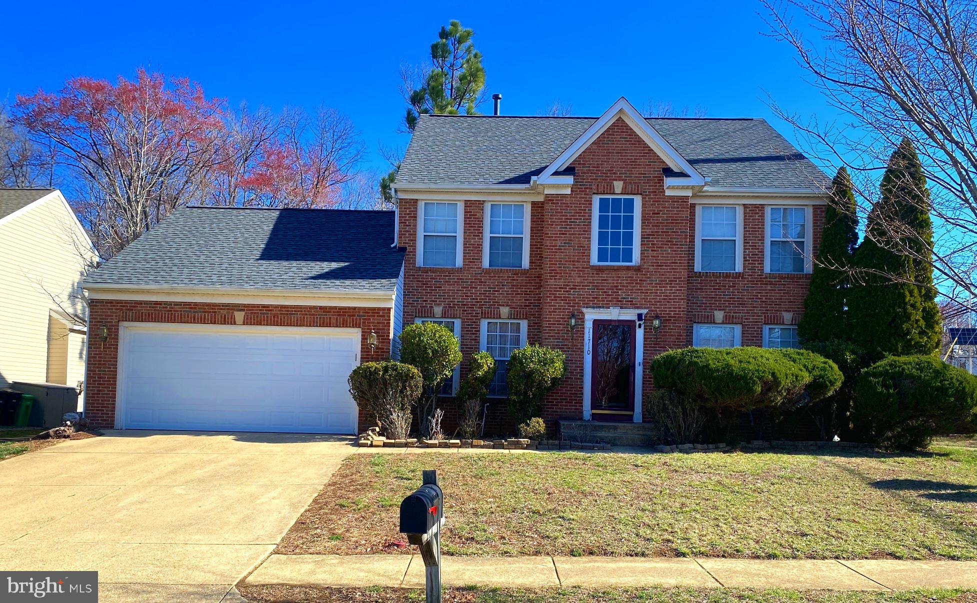 TRUSTEE SALE!!! The is a very Great Property with Tremendous Potential! A must see Brick Front, Corner Lot Colonial Home Featuring a Two Car Garage, Fenced in Back Yard with a deck, Nice Sized Living Room & Dining Room, Spacious Family Room with a Gas Fireplace and Ceiling Fan, Eat in Kitchen, Cooktop Island, Built in Black Oven and Microwave, Refrigerator, Double Sink, Dishwasher, Laundry Room, 4 Bedrooms on the Upper Level, Full Basement to Design to your taste. Please write the Seller as "Isaac H. Marks, Esquire - Trustee". Owner works from home several days of the week, so please be professional and refer all questions to the listing agent. Also, cat is on the premises .