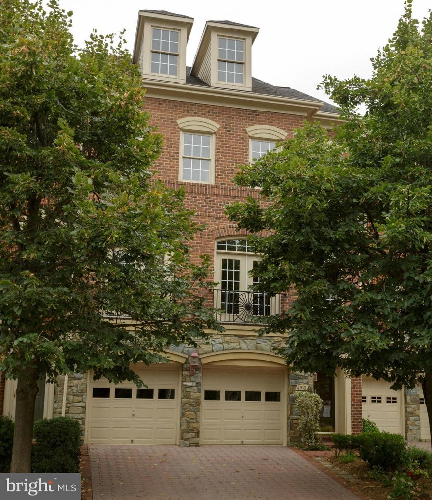 Immaculate home on one of the finest streets in the neighborhood. This stately home features..new carpet, custom fresh paint throughout, refinished master bath w/heated floors, SS appliances, gorgeous mill work, private patio w/deck above, and large brick driveway large enough for 2 cars. Close to all CS amenities, a block from 52acre Brenman Park, close to old town-DC and bonus rush hour shuttle!