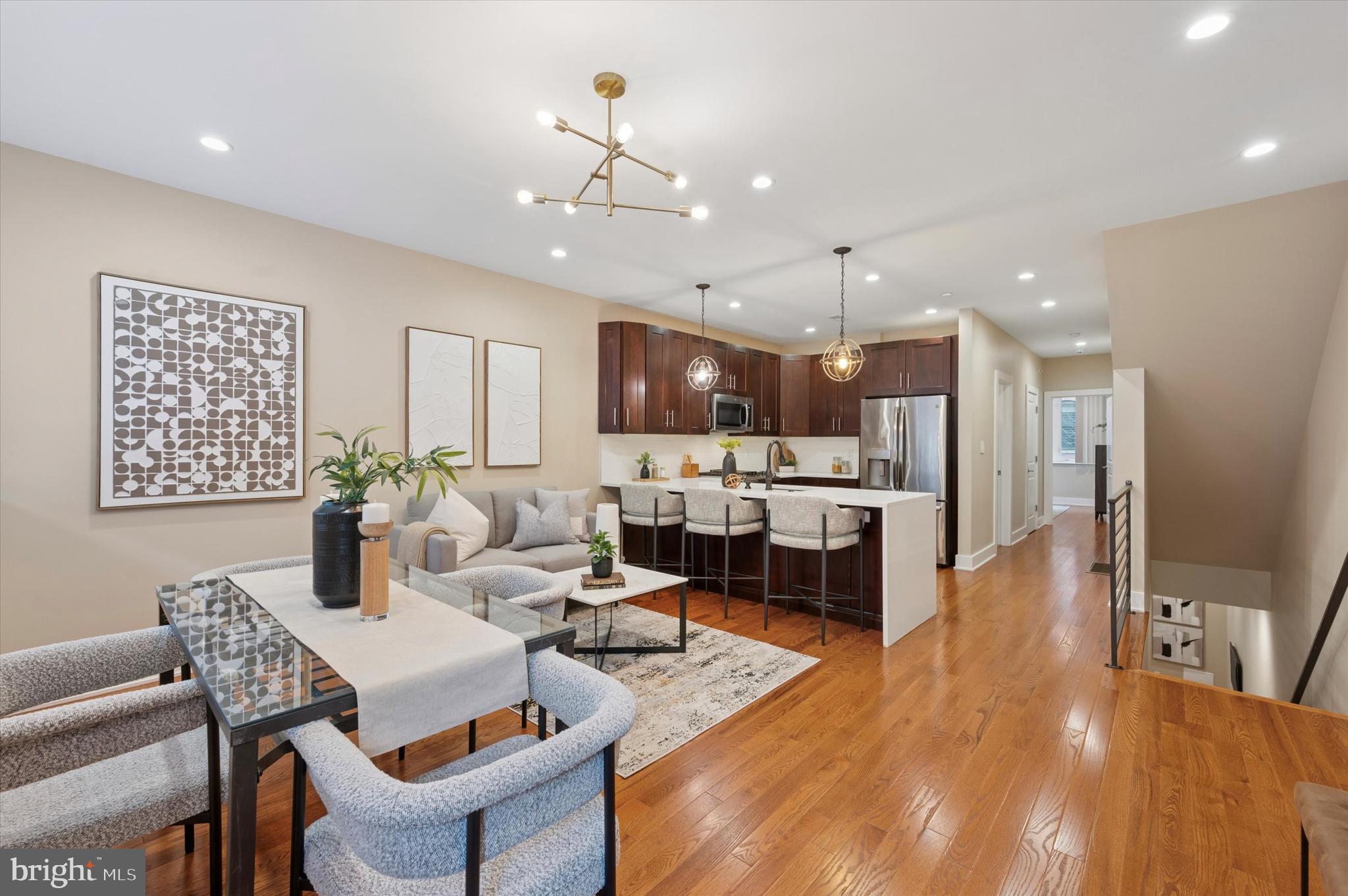 Come to my Open Sun, August 3rd from 12–4PM for a unique Open House experience at 1222 N. Orkney Street, Unit 1 — a spacious 2 bed / 2 bath bi-level condo with high-end finishes, natural light, smart features - parking - and even a private dog park.
We’re teaming up with our neighbors at Dog Dayzzz Dogcare (338 W. Girard Ave) to bring you a Chance to Win a $250 Gift Certificate toward daycare services for your furry BFF! 🐶
Now.....Deserve the best? Listen up: 1222 N. Orkney Unit 1, located on a quiet residential tree-lined street, is perfectly positioned to take advantage of all fun and fabulous things Northern Liberties and Fishtown offer. Immediate area: Lovely neighborhood parks - large and small green oases - tucked in every few blocks. Then: Philly's best restaurants, breweries, distilleries, wineries, art galleries, farmer's market, street festivals and artisanal shops provide a vibrant lifestyle year round. At home? Even better. This spacious 2 bedroom / 2 full bathroom bi-level beauty illuminated with natural light and high end finishes awaits. New hardwood flooring (2023). The main level’s open floor plan makes you part of the party when entertaining. Cooking is a breeze with upgraded stainless steel kitchen appliances and breakfast bar. The unit's broad footprint (19x58) translates to spacious living which most people crave but rarely get; Smart features include: Nest thermostat; Lutron Caseta switches for main room overhead lighting can be controlled from an app; Central AC; W/D. And wait til you see the high ceiling accompanying the lower level's large dynamic living / entertaining area - definitely designed to delight! Both bedrooms (1 BR and 1 BA on each level) are generously sized; the lower level primary bedroom and ensuite spa-like BA INCLUDING a private toilet feature with pocket door....deliver the ultimate in tranquility. There are terrific closets throughout (including 2 walk-ins) and storage. Top everything off with ONE CAR ASSIGNED PARKING. Imagine the convenience of driving to your back entrance and unloading groceries straight to your kitchen. Got a pooch? The complex has a gated dog park Not enough? How about LOW MONTHLY HOA + TAX ABATEMENT for the next 3+ years ($817). Close to public transportation; easy access to I-95 and 76. Acme and Giant Heirloom in equal walking distance.