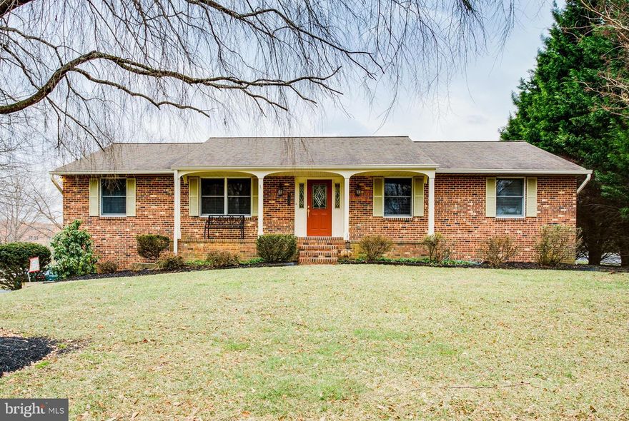 Mount Hebron Schools!  Well Maintained 3BR 2BA Brick Rancher! Gleaming Hardwoods. Updated Kitchen and Baths. Family Room with Brick Fireplace. Sun Filled Rooms. Ceiling Fans. Large Fitness Area. Office/Possible 4th BR. Central Air. Nat. Gas Heat. W/D. 6 Panel Doors. Large Deck with Canopy. Pond and Fire Pit. 2 Car Garage/Openers. Architect. Shingles. Upgraded Gutters. Great Place to Live!!