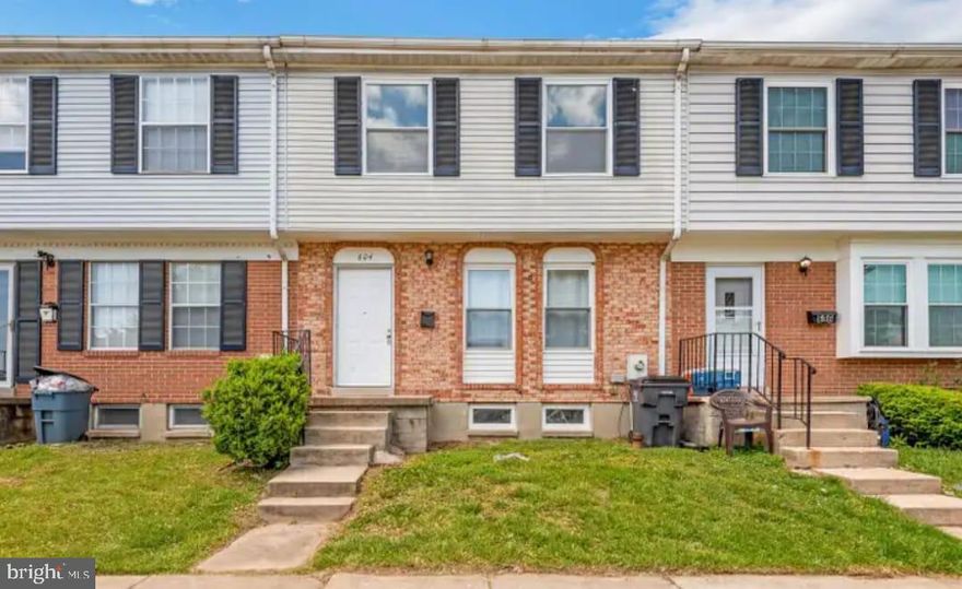 Charming townhouse available for rent in Edgewood, MD. Features 2 full baths and a half bath. Fenced in yard and finished basement with washer and dryer. Full bath on the main floor was recently renovated.