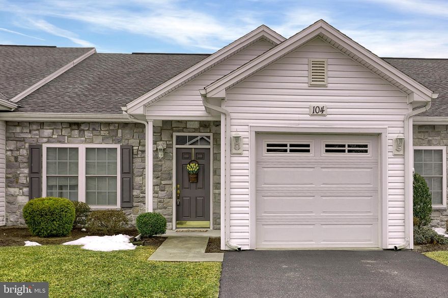 Move in ready!!! Come see this amazing 2 bedroom home in Lehman s Crossing! The home has a seamless flow upon entering, leading straight through to the large kitchen, dining area and into the well-lit living  room, with it's large windows, fire place, tall ceilings and entry to the back yard. In addition there are 2 bedrooms and  two full bathrooms. The master suite includes walk in closet and tremendous full bath. There is also an attic great for storage above the garage! Make this your home today!