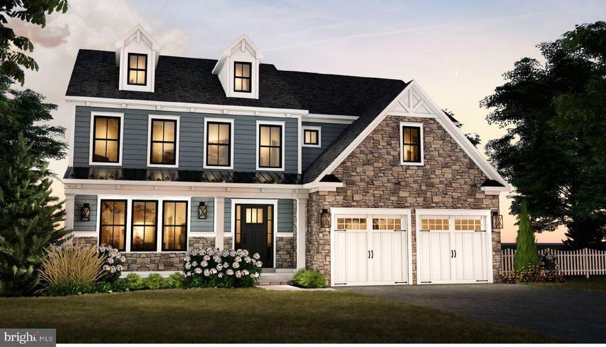 GP Custom Homes, a premier homebuilder in Montgomery County is proud to offer "The Whitpaine Model" in their newest community Silver Lake Farm. Situated in the heart of Blue Bell. This custom home offers 4 bedrooms and 3 1/2 baths. This home has everything you would want and more! Their Standard Spec's are well above average with 9' Ft. Ceilings on the first and second floor and 9’ Ft walls in the basement.  Pella doors and windows. Stone Veneer and James Hardie siding.  Hardwood in most of the first level as well as a custom-built foyer staircase with stained oak treads and painted risers. Gourmet Custom Kitchen, with 42" wall cabinets. Quartz counter and island tops with subway tile backsplash. Stainless Steel GE Profile Appliance Package with 36" gas cooktop, chimney hood, 30" combination wall oven and 24" dishwasher, plus so much more! This private cold-a-sac in the highly acclaimed Wissahickon School District is just what you have been looking for