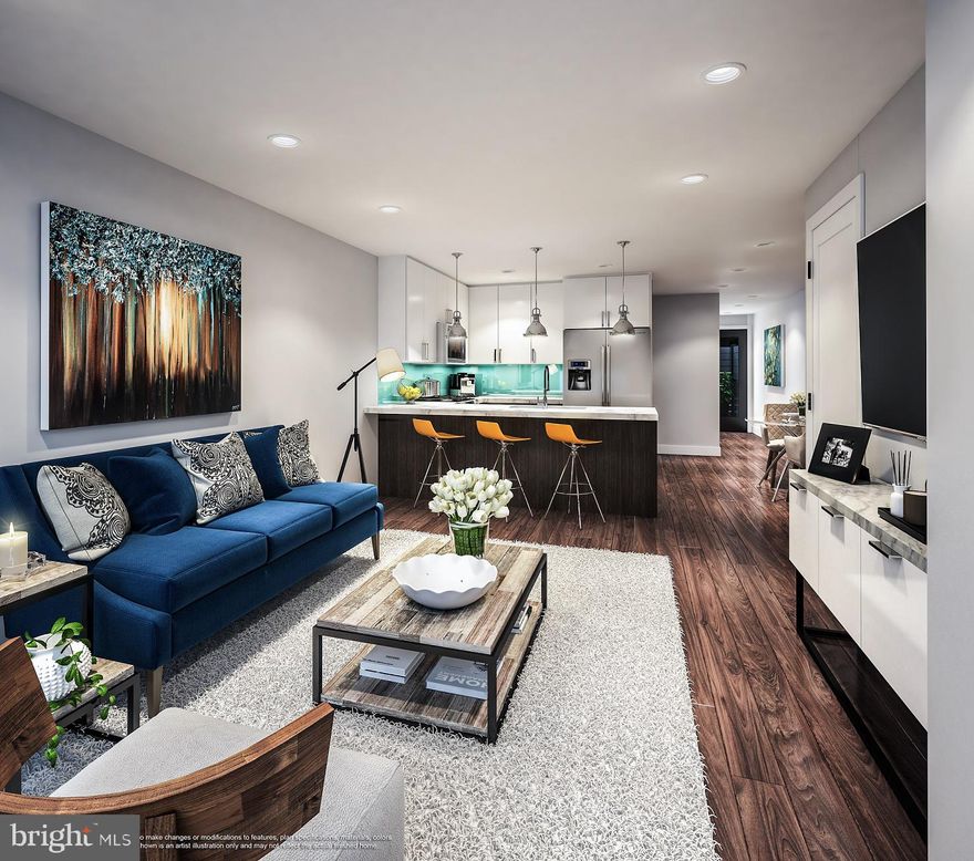 Calling all investors! Now is your chance to own a gorgeous, new construction triplex in one of Philly's most desirable neighborhoods! The building has two spacious 3 bedroom, 3 bathroom units on the first and third floor, and a lovely one bedroom, one bath unit on the second floor. Each unit includes fabulous finishes and features throughout, from beautiful hardwood flooring, to top of the line kitchen appliances and quartz counters, light filled bedrooms with ample closet space and fabulous bathrooms with Delta plumbing fixtures. Found in the desirable Graduate Hospital area, this building is within easy walking distance to a variety of restaurants, shops and so much more. Don't wait, take a look today!