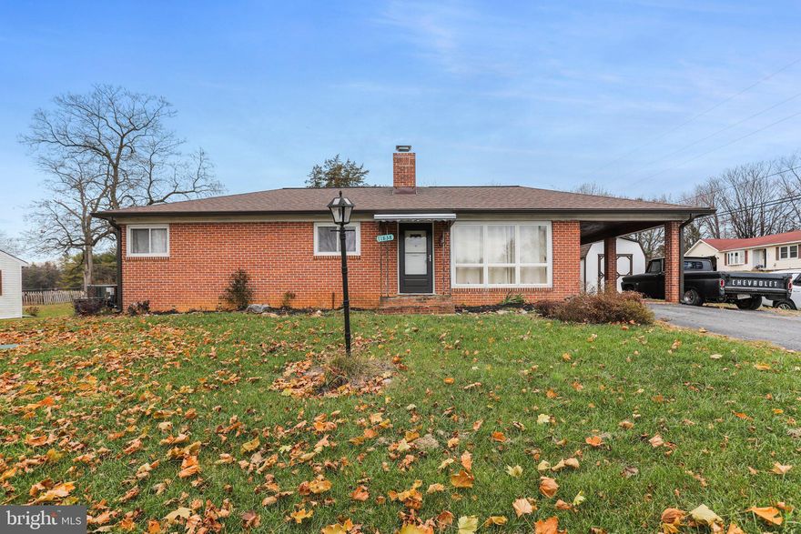 A place to call home! NEW septic tank in 2018, NEW gutters in 2018, NEW HVAC in 2018, NEW 50 year architectural roof in 2019! Don't miss out on this amazing opportunity to own one level living on a corner lot close to everything. This home boasts 3 great sized bedrooms, 1 full bath, and 1 half bath. Enjoy the beautiful picturesque living room complete with large windows and a fireplace. There is so much potential here for making this your perfect place. Schedule your showing today.