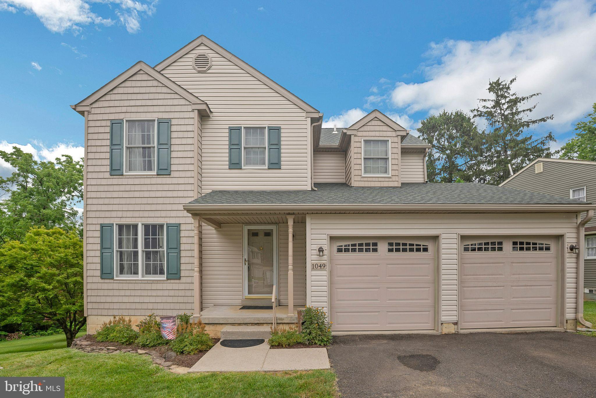 Welcome to this beautifully maintained 4-bedroom, 3.5-bath colonial, perfectly nestled on a quiet cul-de-sac and set on a picturesque half-acre lot in the highly desirable Glenside community. Built just 27 years ago for the original owner, this home has been thoughtfully improved over the years and offers exceptional space, charm, and versatility. A covered front entry invites you into a spacious first floor, where hardwood floors flow through the large living room with coat closet and into the formal dining room. The remodeled kitchen is a standout feature with granite countertops, tile backsplash, a striking glass-front cabinet ideal for a bar or display area, and a bright breakfast room that overlooks the backyard. The adjacent family room impresses with a vaulted ceiling, built in bench and access to a deck, perfect for entertaining or relaxing. A flexible office or playroom with fireplace, powder room, laundry area, and direct access to the attached two-car garage complete this level. Upstairs, you’ll find four well-sized bedrooms and two full baths. The primary suite includes a walk-in closet and a spacious en-suite bath with double vanity, soaking tub, and stall shower—ready for your personal touch. The fully finished walk-out basement is a rare and standout feature. It offers a large second family room with woodburning stove and access to a covered patio, an exercise or playroom, a sunroom with patio doors, a full bath,and a dedicated storage/utility area. This space would also be perfect for an au pair/in-law suite. The outdoor space is equally impressive, with multiple patio areas that overlook a stunning backyard with mature trees and wooded views. Recent improvements include a new main roof 2024 (rear roof is 2008), replacement of the original windows with high-quality Andersen 400 Series windows in the original part of the home and Andersen 200 Series windows in the addition; a 50-gallon hot water heater was installed in April 2025. The location is incredible: 1 block from a 10-acre park featuring basketball and tennis courts, ballfields, and a playground, and within walking distance to a popular community center with a highly regarded daycare. This location also offers easy access to PA turnpike, shopping, restaurants, Penbryn pool, and is in the sought-after Abington School District. Homes like this are rarely available—schedule your showing today and see all that this exceptional property has to offer.