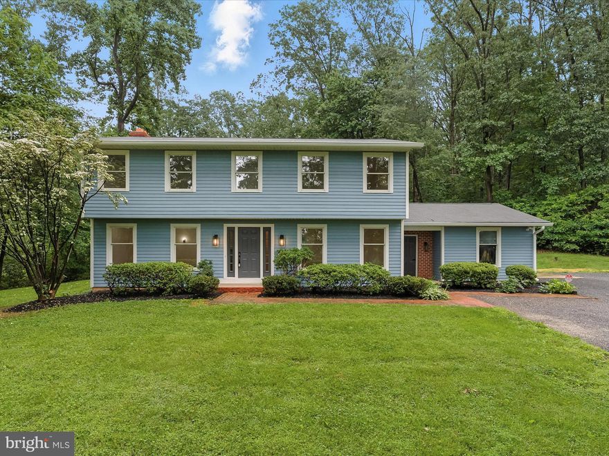 Welcome to 2500 Sams Creek Road, this property is 22.085 acres and can be divided into 3 separate parcels.  Live in the home or rent the home while dividing the entire property into 3 lots.

Gorgeous colonial nestled on 22 acres of pristine countryside, beautifully updated and thoughtfully maintained throughout. A gracious foyer welcomes you with rich hardwood floors that continue into the elegant living and dining rooms, perfect for entertaining. The eat-in kitchen is a chef’s delight, featuring sleek stainless steel appliances, a center island with breakfast bar and pendant lighting, decorative tile backsplash, a pantry, and a sunny breakfast room with direct access to the rear deck. Just off the kitchen, a cozy sitting room offers a comfortable space to unwind. The main level also includes a spacious mud/laundry room, a powder room, and access to the attached garage. Upstairs, the expansive primary suite features an en-suite full bath and three closets, while four additional bedrooms and a full hall bath provide ample space for family and guests. The lower level offers generous storage and room to grow. Recent updates include new appliances, refreshed bathrooms, updated hardware, lighting fixtures, and much more. With its perfect blend of modern updates, classic charm, and wide-open acreage, this home is a rare find.  some photos have been virtually staged  *  also Land - MLS#  MDCR2027902