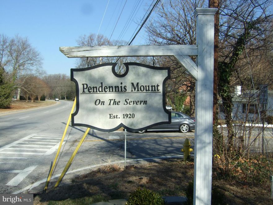 One of 2 lots in Pendennis Mount for sale. See MLS # AA9856583. Great location close to town. Buyer will need to do percs. 1/3 acre, Broadneck Schools. Bring your Builders.