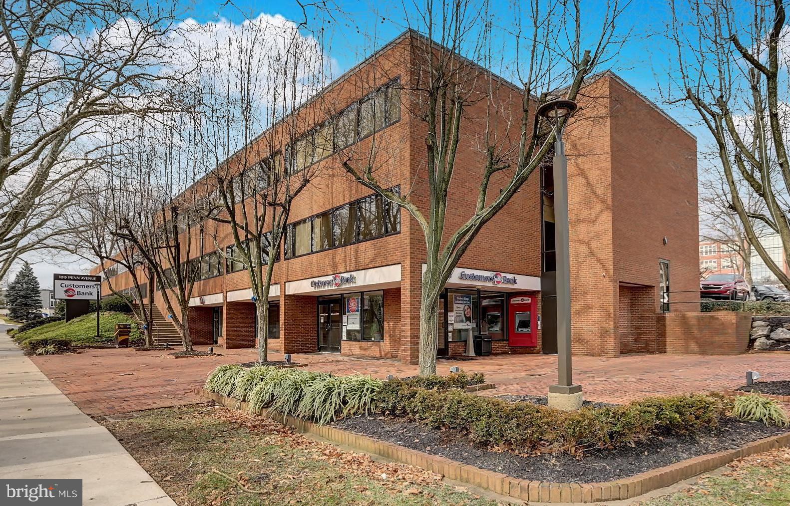 A 28,262 SF office/retail building in Wyomissing currently being used as a Headquarters for a Bank. This building has 5 separate suites with sizes of 6,126 SF, 5,978 SF, two at 5,335 SF and the street level suite at 2,992 SF. Each suite is separately metered for heat and electric and has their own restrooms. Two of the suites currently have a kitchenette with seating and each suite has several permanent offices/conference rooms. This building is equipped with an elevator and generator. The current tenant will be taking all portable offices, fixtures and furniture. The property is one block away from the redevelopment site of the Wyomissing Knitting Mill. Public transportation is at the corner of this site and it is also close to Routes 222 & 422. This building has been totally renovated between 2007 to 2016 which includes the electrical service, HVAC, roof, elevator, windows and sprinkler systems. The street level suite has a 5 year lease in place. Details of the lease are available upon request.