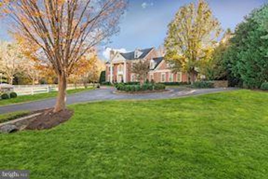 Stunning Mitchell, Best & Visnic Custom Home. Magnificent lot in Avenel.   Light filled rooms embrace an elegant floorplan that flows seamlessly throughout.  High ceilings, millwork & moldings.  Spacious marble foyer opens to a great room w/views of the grounds.  Gourmet kitchen w/ island, breakfast room & back staircase open to brick patios. Wine cellar, 3 car garage. Potomac (not Rockville).