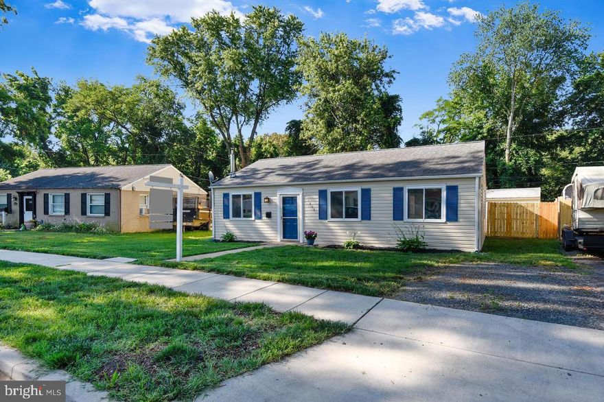 PRICE DROP ! Welcome to your new home, a meticulously remodeled single-level rambler nestled in a serene cul-de-sac, boasting a fully fenced backyard that seamlessly extends into the lush woods, ensuring your utmost privacy. As you step inside, the first thing that strikes you is the harmonious flow between the living, dining, and kitchen spaces, enhanced by an abundance of natural light. The sophisticated flooring and tasteful neutral tiles create a canvas that complements any interior decor. The kitchen has undergone a remarkable transformation, featuring gleaming stainless steel appliances, pristine granite countertops, and an eye-catching tile backsplash. The bathroom is a sanctuary of rejuvenation, completely remodeled to provide the perfect spot for a refreshing shower. Whether you're braving the scorching summer heat or seeking warmth in the depths of winter, this home has your comfort in mind. A brand-new Carrier heat pump system ensures cool relief during the sweltering months, while a wood pellet stove will keep you snug and cozy when the temperature drops. Step outside into your private oasis, an impeccably flat backyard encircled by a freshly erected wooden privacy fence. A convenient storage shed adds practicality to this outdoor space and the home boasts a private driveway + abundant street parking. The home offers three spacious bedrooms and a full bathroom, with the roof having been replaced approximately seven years ago. Your new haven is not just a splendid place to live; it's also strategically located within easy reach of shopping, dining, and major commuter routes. To sweeten the deal, the Harudale community is a well-kept secret, boasting a charming community park where you can enjoy leisurely picnics, invigorating walks, and the pure delight of fresh air. The perfect starter home or investment property...