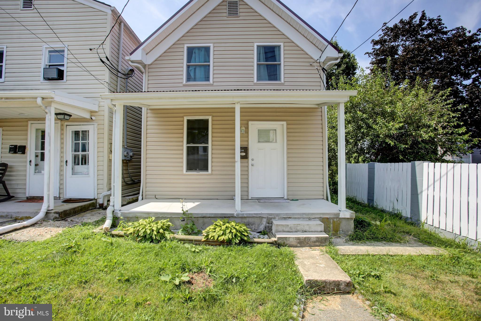 **Charming Updated Home in the Heart of Waynesboro** Welcome to this delightful 2-3-bedroom, 1.5-bath residence nestled in the vibrant heart of Waynesboro. A *great starter home*, it has been thoughtfully updated throughout and features newer appliances that complement a fresh, modern feel while retaining its cozy character. The fenced backyard offers a private outdoor retreat, perfect for relaxing or entertaining. With street-only parking and a convenient, inside access basement ideal for storage, this property blends comfort and practicality. Located in a friendly, close-knit community known for its walkable streets, local parks, and small-town charm, Waynesboro offers a peaceful lifestyle with easy access to nearby cities like Hagerstown and Frederick. Whether you're starting out or settling down, this gem is ready to welcome you home.