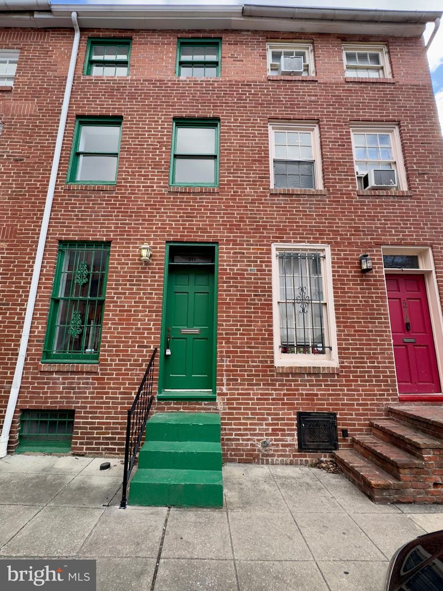 Step into this inviting two-bedroom, three-bathroom home in the heart of Baltimore, offering both character and modern convenience. The open layout is enhanced by large windows that bring in plenty of natural light, highlighting the warm hardwood floors and neutral tones throughout. A decorative fireplace adds a touch of charm, making the living space feel cozy and welcoming.

The fully equipped kitchen features stainless steel appliances, built-in cabinets, and ample counter space, making meal prep and entertaining effortless. Both bedrooms are generously sized, complete with large closets for plenty of storage. The updated bathrooms include tiled finishes, a soaking tub, and a stylish vanity mirror. You will find a fully finished basement here as well which could be used as an additional living space or office.

Outside, enjoy a fenced backyard and a private deck—perfect for relaxing or hosting guests. With on-street parking and easy access to restaurants, shops, and major highways, this home offers an unbeatable combination of comfort and convenience.

---

### **Nearby Attractions & Commute Times:**

- **Oriole Park at Camden Yards** – 5 minutes
- **M&T Bank Stadium** – 6 minutes
- **Inner Harbor** – 7 minutes
- **Federal Hill Park** – 8 minutes
- **Lexington Market** – 6 minutes

**Highways Nearby:**

- I-95 – 7 minutes
- I-395 – 4 minutes

Agency disclosed upon initial contact. Agent conducts showings; BMG manages follow-up, paperwork, move-in post-approval. Vouchers work with BMG directly.