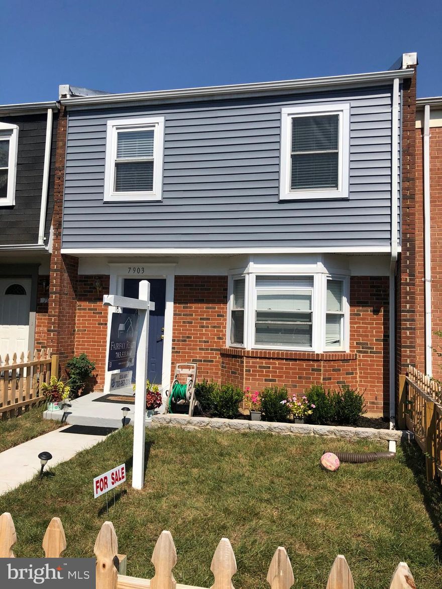 New Price!!! Please follow CDC recommendations when showing house. Masks required. 30mins notice. Schedule in Showingtime. Beautifully updated home, 1 year old custom kitchen with modern cabinets, countertops and stainless steel appliances, hardwood floors throughout, 3 year old high efficiency HVAC, 1 year old roof, gutters and front siding, front picket fence, spacious bedrooms with large built in closets, large master bedroom with private custom bathroom, beautiful front yard with picket fence for privacy, spacious fenced in back yard, this home has it all. Short distance to shops, dining , Manassas Mall , Easy access to route I 66 and route 28, This home has it all.  Small refrigerator in kitchen and ceiling fan in 2nd bedroom (pink) do not convey per seller...