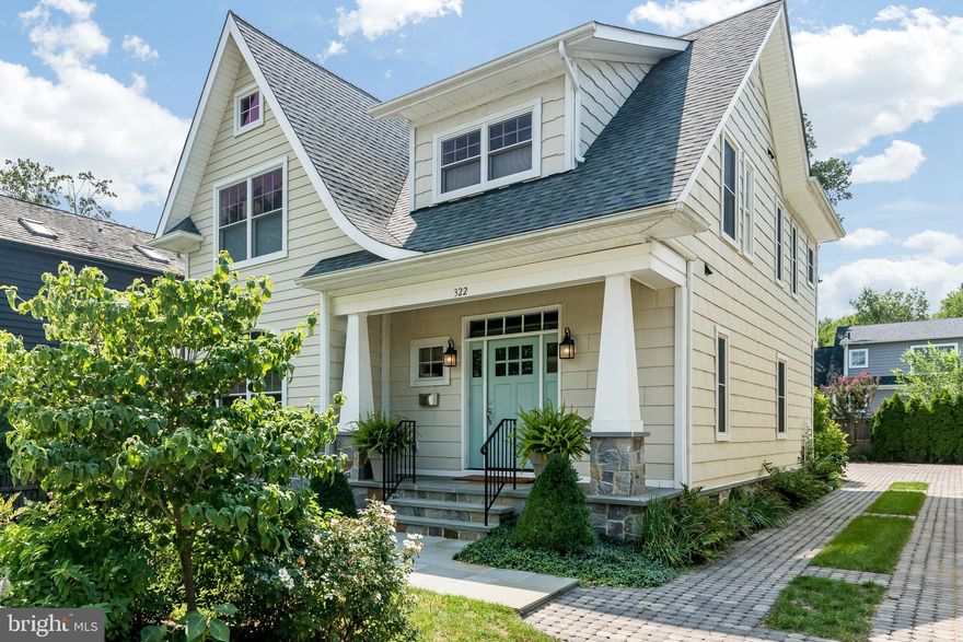 Beautiful home in mint condition built in 2015  located on  quiet, dead end  street  just 2 blocks from the Eastport/Spa Creek bridge.   Bright open floor plan,  sophistication, and tasteful upgrades throuhgout include 4-inch oak floors & wood panelling, custom modern light fixtures, neutral grasscloth wallpaper,  and designer woven wood blinds.  High-designed kitchen includes Mystery White honed marble counters, sleek white cabinetry, double white Fireclay sink with insta hot, polished nickel hardware, raised bar seating area, bar refrigerator and sink, Thermador double wall ovens, 5 burner gas cooktop, Bosch Refrigerator, Quiet  dishwasher, accent lighting, and serves as the perfect entertaining spot for guests! Neutral paint colors, warm and inviting living spaces, and 3 gas fireplaces with marble & stone surrounds throughout. Dining room includes coffered ceilings, linen designer drapes & hardware.  The primary suite includes  tray ceilings, natural light and a full bath that features a separate soaking tub, separate shower with rain head & multiple jets & double vanities with toe warmers.  Walk out lower level includes a  family room, bedroom, full bath and spacious laundry/mudroom. Custom closet systems in all closets, built in bookcases, coveted 2 car garage with attic storage & shelving, flagstone front porch and sidewalk,  white picket fence in front yard, cedar fence on side and back,  beautiful gardens, professional landscaping and spacious rear trex deck that faces Southwest.  No maintenance issues as home is only 6 years old!  A perfect 10!