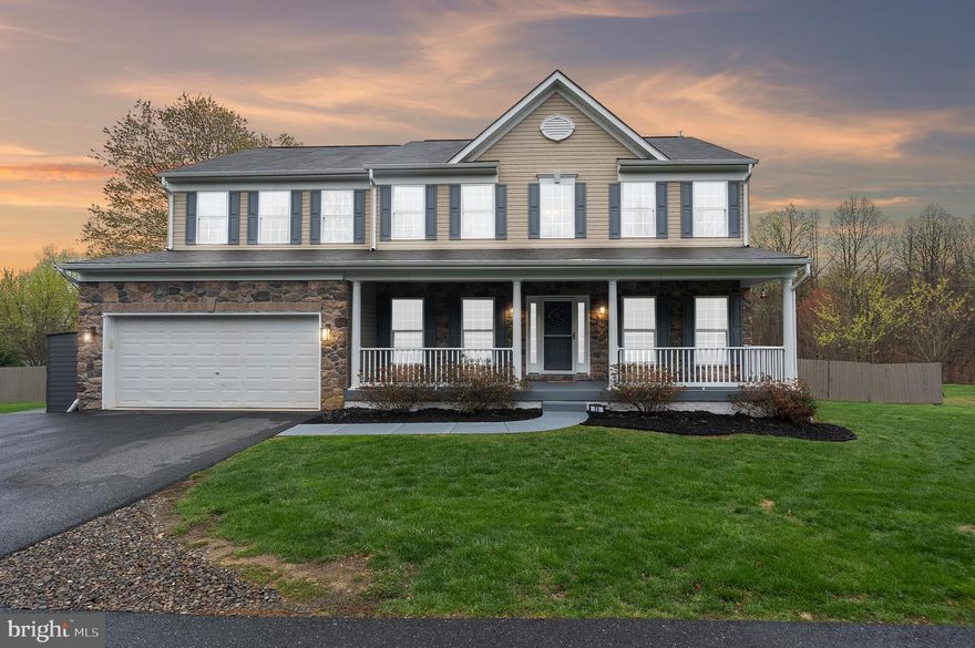 SHOWS LIKE A MODEL HOME!! Step into timeless elegance with this beautifully maintained Colonial-style home, perfectly blending classic charm with modern amenities. Boasting 5 spacious bedrooms and 3.5 baths, this home offers plenty of space for both relaxed living and lively entertaining. Featuring hardwood floors throughout the first floor, gourmet eat-in kitchen with updated appliances and granite countertops, a formal and living room, and a family room wit a fireplace providing a large space to host and entertain. Upstairs, retreat to a luxurious primary suite with a spa-like bath and walk-in closet and an additional 3 bedrooms and full bathroom. But the real fun begins downstairs—an expansive game room/tv area, gym, bedroom and full bathroom offers endless possibilities for movie nights, game tournaments, or your own private lounge. Step outside to your backyard oasis featuring a sparkling pool, lush landscaping, and a spacious patio perfect for summer gatherings or quiet morning coffee. Located in a sought-after area with top-rated schools and easy access to shopping and commuter routes, this home is a rare find. Classic, comfortable, and ready to entertain—your Colonial dream home awaits!