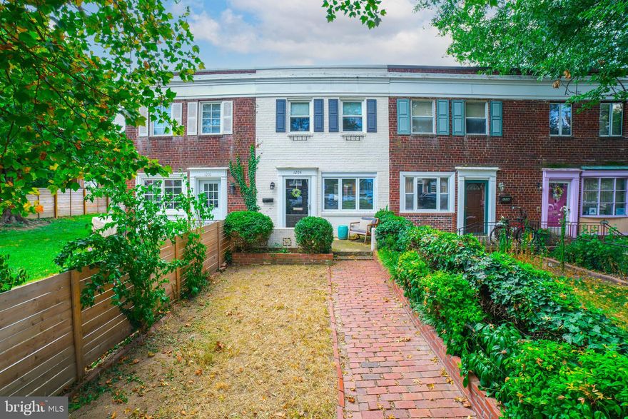 Live in the heart Old Town Alexandria! Light-filled all brick 2bedroom, 2bathroom townhouse with patio.  Hardwood floors on main and upper level, tile in basement and bathrooms. Upstairs bath recently renovated with subway tile , designer floor tile and chrome finishes.  Newer windows throughout. Granite countertops and stainless steel appliances in the expanded kitchen with gas cooking, expansive countertop space and numerous cabinets for storage.  Exit the door in the kitchen to grill and relax in your fully fenced backyard patio.  2 bedrooms and 1 bath upstairs. Basement has finished living area with a closet, a 1 full bathroom and a finished utility room with washer, dryer, utility sink, walkout door to outside and area for storage. New roof, HVAC system and hot water heater. A few blocks from all of the shops and restaurants King St and all of Old Town Alexandria has to offer! Easy access to King St METRO, 495 and DCA. Pets allowed. Available immediately. One year minimum lease minimum.