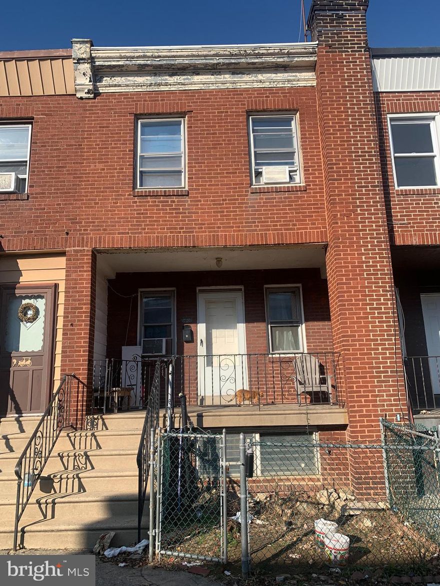 Investment Opportunity! This 3-bedroom, 1-bathroom property at 5106 Marlowe St presents a chance to secure a tenant-occupied residence near Jefferson Frankford Hospital. Currently generating $800 per month, the month-to-month tenant has been in place since 2020.

While providing immediate rental income, the property also offers potential for upgrading and improvement, allowing for increased future returns on investment. Explore the possibilities of this investment property strategically located in a sought-after area. Don't miss out on this chance to add value to your real estate portfolio!
