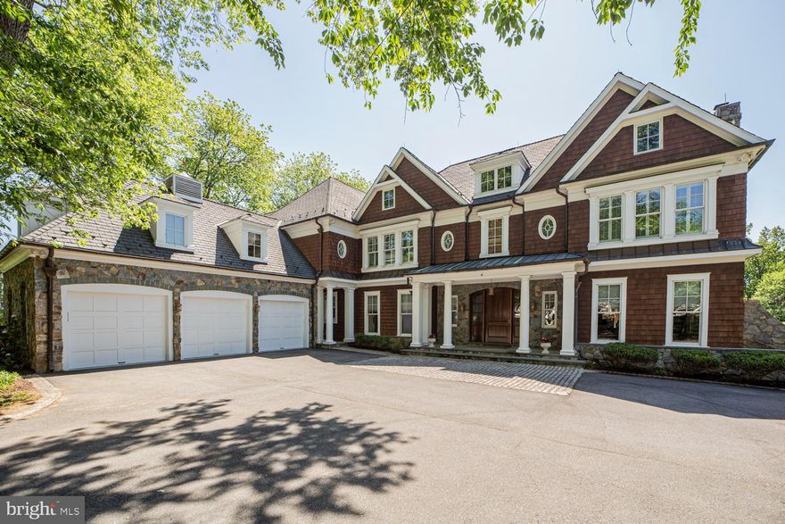 Stunning custom-built home with approx. 11,000 sq ft on a beautifully landscaped 2.55‑acre lot overlooking Congressional Country Club. Features include 7 bedrooms and 8 full baths, cherry hardwood floors on all three levels, gourmet kitchen with commercial appliances, spectacular primary suite, and elevator access to all floors.

The upper level offers 6 bedrooms and 6 full baths. The walkout lower level includes a home theater, gym/sauna, billiard and game lounge, wine cellar, plus an additional bedroom and full bath.

Outdoor amenities include a swimming pool and cabana pool house. Exceptional space, luxury finishes, and a premier location.