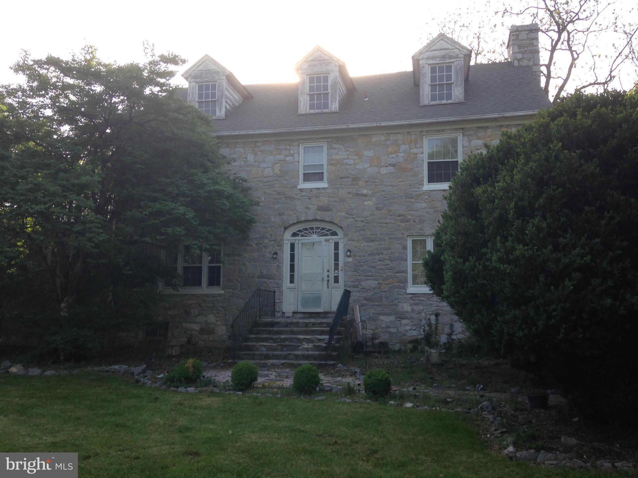 2 Story stone home with 4BR, Living Room, Kitchen, Sunroom, Laundry Room, 1 and 1/2 baths, Oil heat, Fireplace in LR, Balcony/Sun Deck off MBR, Rear Deck, Full unfinished basement on approx. 1 Acre in Inwood. Approx. 2700 Sq feet. $1,100. per month with $1,100. security deposit. $50. per adult credit check fee. Need 24 hour notice to show. Tennant occupied and need to arrange appointment w/LA