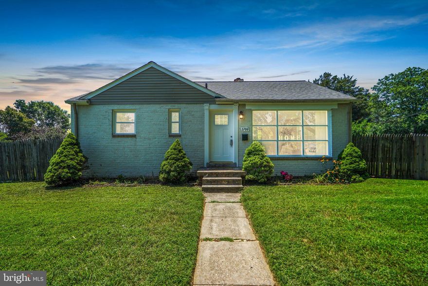 This beautifully updated home is located on a large corner lot in the desirable Connecticut Avenue Estates neighborhood of Silver Spring, MD. The neighborhood is close to everything you need, including shops, restaurants, schools, and parks. It is also a short drive to the Metro and other major transportation hubs.

The home features one floor living with new windows, roof, paint, stainless steel stove, and wood flooring refinishing. The large backyard is fully fenced in and has a backyard oasis with a patio, fire pit, shed, and plenty of space for a pool. The home also has a huge walk-in closet, a combination living, dining, and family room, and a private large primary bedroom. The laundry room is adjacent to the kitchen for convenience.

This home is move-in ready and has everything you need to start enjoying your new life. It has central air conditioning and heating, and a washer and dryer in the laundry area.

This home is perfect for anyone looking for a spacious layout and updated home in a great location. The updated features and spacious backyard make it perfect for families or anyone who loves to entertain. The convenient location is close to everything you need, making it easy to get around town.

**Features:**

* 3 bedrooms
* 2 bathrooms
* .21-acre corner lot
* New windows
* New front door
* New interior doors
* New roof
* Fresh paint
* Brand new stainless steel stove
* New refrigerator
* New wood flooring refinishing
* New roof on shed
* Fully fenced-in backyard with patio and space for a pool
* Huge walk-in closet
* Combination living, dining, and family room
* Private large primary bedroom
* Laundry room adjacent to the kitchen
* Central air conditioning and heating
* Washer and dryer in the laundry area

**Location:**

* Connecticut Avenue Estates neighborhood of Silver Spring, MD
* Close to shops, restaurants, schools, and parks
* Short drive to the Metro and other major transportation hubs