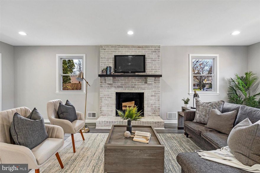 Beautifully Renovated 4 Bedroom 3.5 Bath Home In Quiet Neighborhood Of Lutherville Timonium! Walk In And Be Mesmerized By The Attention To Detail. Main Level Offers Tons Of Natural Lighting, Recessed Lighting,  Brand New Flooring Throughout With An Open Floor Plan & Kitchen/Dining Room Combination With  Granite Countertops, Stainless Steel Appliances, Soft Closing Cabinets & Custom Tiling Backsplash, And A Powder Room. Continuing Throughout The Home You Have A Large Living Room Area With A Wood Burning Fireplace  And Access To The Screened-In Porch. The Upper Level Includes 3 Spacious Bedrooms & 2 Full Bathrooms. The Master Bedroom Offers Multiple Closets Including A His & Hers Walk-In,  A Stand-Up Shower With Custom Rain Shower Head, and Dual Vanity Sinks.  In The Fully Finished Basement, We Have A 4th Bedroom With Carpeting, Full Bathroom, A Spacious Family Room For Entertainment, Laundry Room, And An Outdoor Walk-Up To The Privately Fenced In Yard.