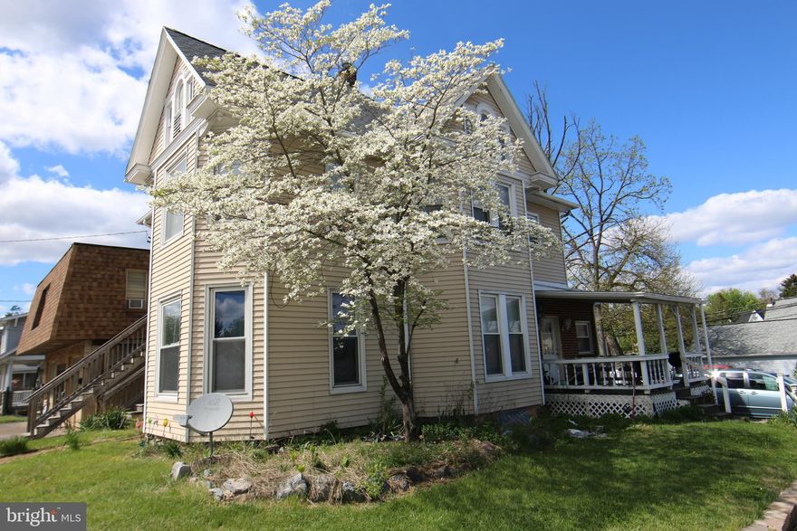 Spacious Victorian on a corner lot with hardwood floors, great living space, first floor laundry, formal dining room, four bedrooms and plenty of off-street parking. Home is currently a single-family residence and has a new gas furnace, central air-conditioning, walk-up attic with storage area, thermal replacement windows and ornate wood trims. Fourth bedroom is currently used as a large walk-in closet, additional 10 x 8 walk-in closet that is shared between two bedrooms. Property is zoned mixed neighborhood commercial (MN/C) and can be used as a residence, commercial office or be converted to a two-unit rental property. Second exterior access with stairs to second floor that would make converting home to a two-unit apartment easy.  Off street parking for 7-8 vehicles. Great visibility, close to turnpike, Penn State Middletown and HIA. Great home, investment or business property. Priced to move you!