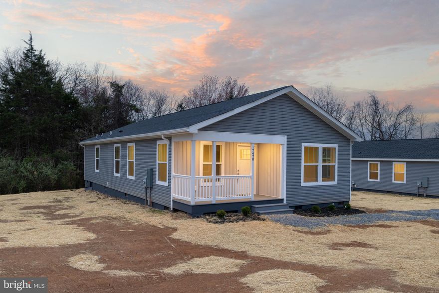 Come check out this new construction Energy Smart home that offers both modern touches and country living . With 1,568 sq. ft. of thoughtfully laid-out space, this home welcomes you with an open-concept living room and kitchen, which provides a warm and inviting atmosphere, ideal for entertaining guests. Just off the kitchen, you’ll find a flexible area that could serve as a dining room, breakfast nook, or even a home office. The kitchen itself is a true highlight, featuring a large island, ample cabinet space, and sleek Energy Smart stainless steel appliances. The hallway leads to two well-sized bedrooms and a full bathroom. The spacious primary suite is your own retreat, offering a walk-in closet and an elegant bathroom complete with a walk-in shower and double vanity. Located in the serene town of Elkton, VA, this home sits on a peaceful quarter-acre lot near the tranquil Elk Run Creek. It’s also just a short drive from Merck, Coors, local dining spots, and the famous Elkton Brewery. As an added bonus, the builder is offering a 5-Year Warranty incentive for the new homeowner. Don't miss the opportunity—schedule your tour today!