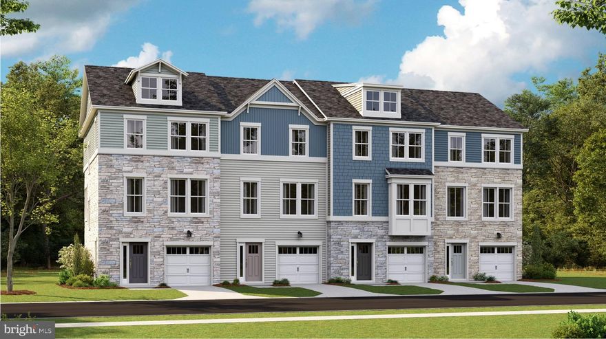 November Delivery This Tydings Plan, three-story END UNIT townhome, features a modern, open-concept design that provides ample room to grow and entertain. The foyer leads to a half bath, and spacious recreation room that can easily operate as a tv room, game area, or just a quiet place to curl up with a book. The second level main living area of the home, has the family room which is excellent for relaxing, hosting movie nights with loved ones and daily activities, the well-equipped kitchen with Island and stainless-steel appliances is great to serve piping-hot meals straight off the stove and host delicious meals of all sizes.  Conveniently situated near the kitchen, the dining area features a casually elegant ambiance that makes guests feel right at home at mealtimes.  Occupying the top floor is a private owner’s suite with an en-suite bathroom, two secondary bedrooms and laundry closet.  Closing costs offered with the use of Lennar Mortgage and title. Rest assured knowing that while the photos provided are for illustration purposes only, the actual home will exceed your expectations with its impeccable craftsmanship and attention to detail. Don't miss your chance to call the Tydings home and experience the ultimate blend of luxury, convenience, and community in the St Charle Horizon. Enjoy community amenities, clubhouse, fitness center, swimming pool, tot lot/playground and dog park. Contact us today to schedule your private tour and secure your slice of paradise before it's too late! Prices and features are subject to change, so act fast to make this dream home yours.
October Delivery