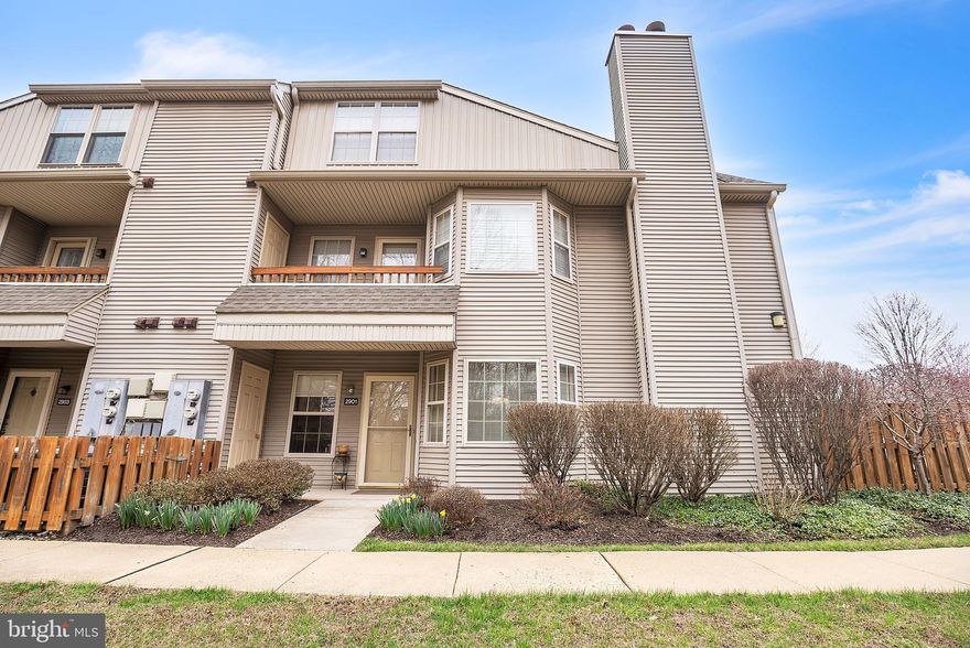 Located in the desirable Spruce Mill community in Lower Makefield Township, this first-floor condo offers comfort and convenience in a prime location. The front door and porch overlook a natural protected green space. Close to shopping, dining, and medical offices, and part of the highly rated Pennsbury School District, this home is a great opportunity for easy living. The open living and dining area features wood floors and plenty of natural light. The dining room is accented by a bay window, while the living room offers a cozy wood-burning fireplace and sliders that open to a private, fenced patio—perfect for relaxing or entertaining. The kitchen includes gas cooking and ample cabinet space. The primary bedroom has its own en-suite bathroom, a bay window, and a walk-in closet. A second bedroom, hall bathroom, and a utility closet with a washer and dryer add to the home’s functionality. Enjoy a low-maintenance lifestyle with the association handling exterior building maintenance and common areas. Spruce Mill also offers fantastic amenities, including a pool, tennis courts, and a clubhouse. Don’t miss the chance to make this well-located condo your own!