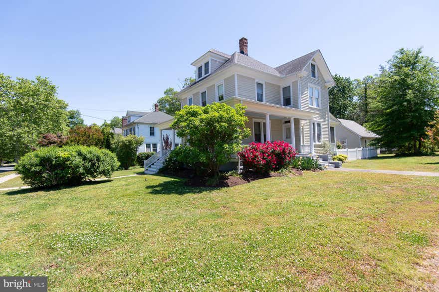Charming two-story home located in Cambridge’s desirable West End area, offering classic character and exceptional upkeep. Built in 1920, this single-family residence features approximately 1,738± square feet of living space on a spacious 0.26± acre lot.

The home includes 3 bedrooms and 2 full bathrooms, with a functional layout and original elements that add to its historic appeal and traditional construction details. This property has been incredibly well maintained, with numerous upgrades completed over the years, providing peace of mind while preserving its timeless charm.

The exterior features a 24' x 28' detached two-car garage, complete with an electric vehicle charging hookup, offering both convenience and modern functionality.

Situated just minutes from downtown Cambridge, shopping, dining, and waterfront attractions, the location provides both convenience and access to everything Maryland’s Eastern Shore has to offer. Whether you're searching for a primary residence or investment opportunity, this property delivers in a sought-after area.