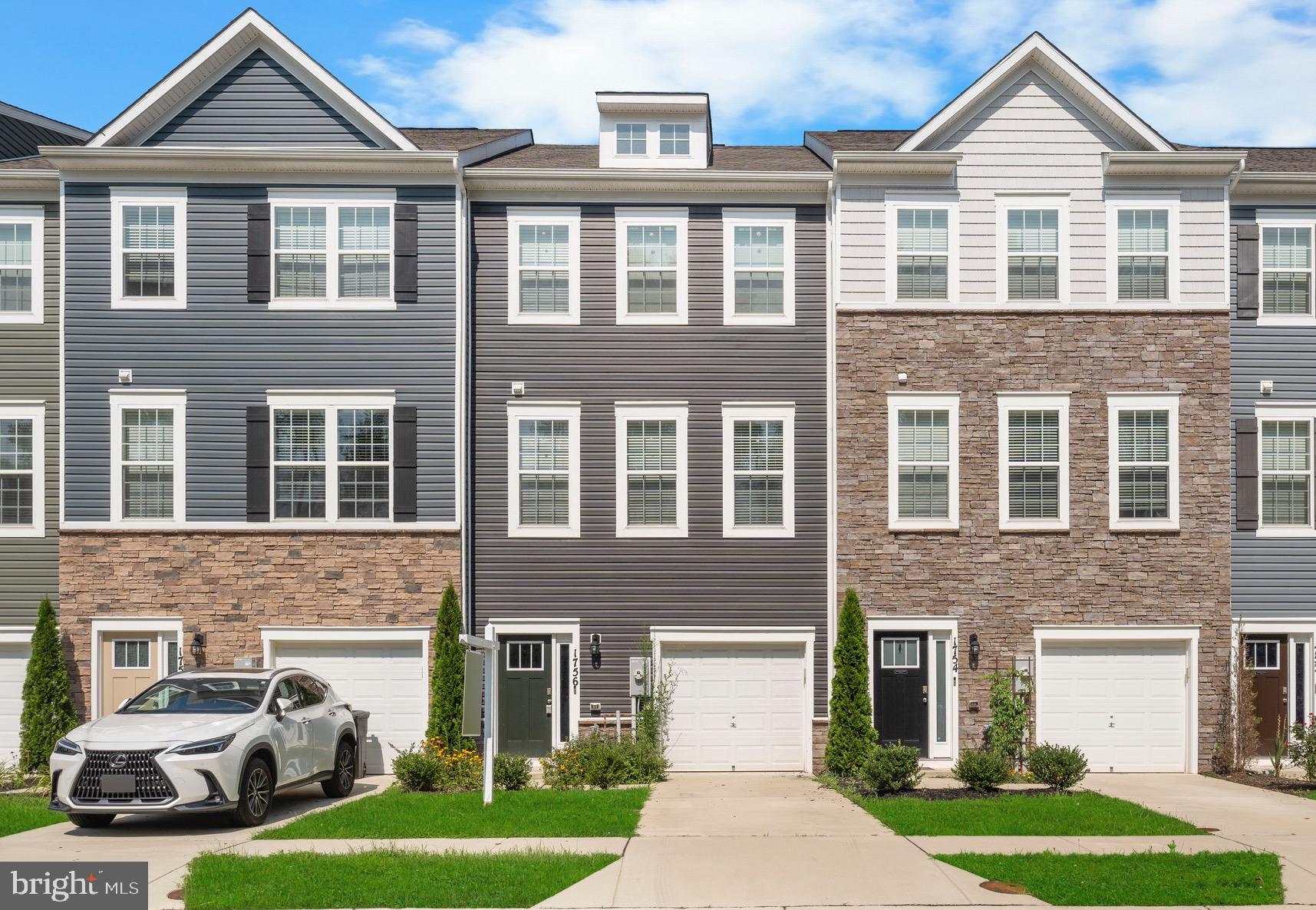 Beautiful 3 bedroom, 2.5 bathroom, 1-car garage townhome in in-demand Odenton Town Center! Main level offers a huge rec room and walks out onto your backyard, backing to an open grassy area. The extra wide hallway is very accommodating for moving large furniture in and out. Head on up to find a bright, open-floorpan second level with a spacious living room, center kitchen, large kitchen island, granite countertops, under-mount stainless steel sink, 5-burner gas stove, pantry, as well as sturdy LVP floors. You will also find a good-sized powder room on this level, and your deck access off the dining room. The bedroom level features 3 good sized bedrooms, and the primary suite has a large walk-in closet, as well as an ensuite bathroom with double stall walk-in shower, double vanity, lots of counter space, granite countertops, and beautiful ceramic tile throughout. The home also features bedroom level laundry, linen closet, USB outlets in the kitchen, 9' ceilings, and lots of recessed lighting throughout.  Tucked away at the back of the community, walking distance to the playground, and lots of overflow parking nearby. Conveniently located 5 minutes from Fort Meade, and central to Annapolis, DC, Baltimore, Arundel Mills, and Waugh Chapel. Lots of shopping, dining, and entertainment nearby!  Landlord prefers no pets, but small dogs will be considered on a case-by-case basis. Minimum required credit score is 650, and minimum annual income requirement is 42x the monthly rent.