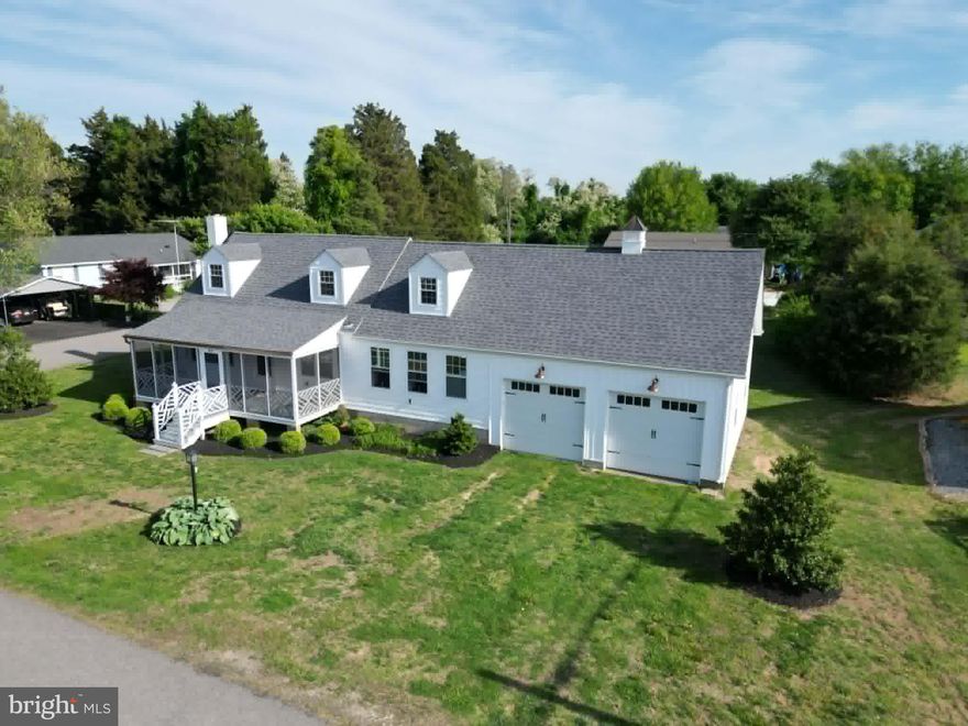 Welcome to West View Shores!  Your home by the Chesapeake Bay for years to come.  This home is currently 2 bedrooms and 1 bath, but the second floor is waiting for you to finish and enlarge!  This home was remodeled in 2023 to enhance the original footprint, add a large additional living room but also keep the options open for additional square footage.  You will love what they have done to the property!  Upgrades include a completely remodeled kitchen and bathroom, a new living room, a large cathedral 2 car garage and best of all, an additional adjacent lot!  The community has an amazing beach, a community boat ramp and is golf cart friendly!  It is truly a hidden gem with so much potential to expand.  Contact Lori for a private tour!