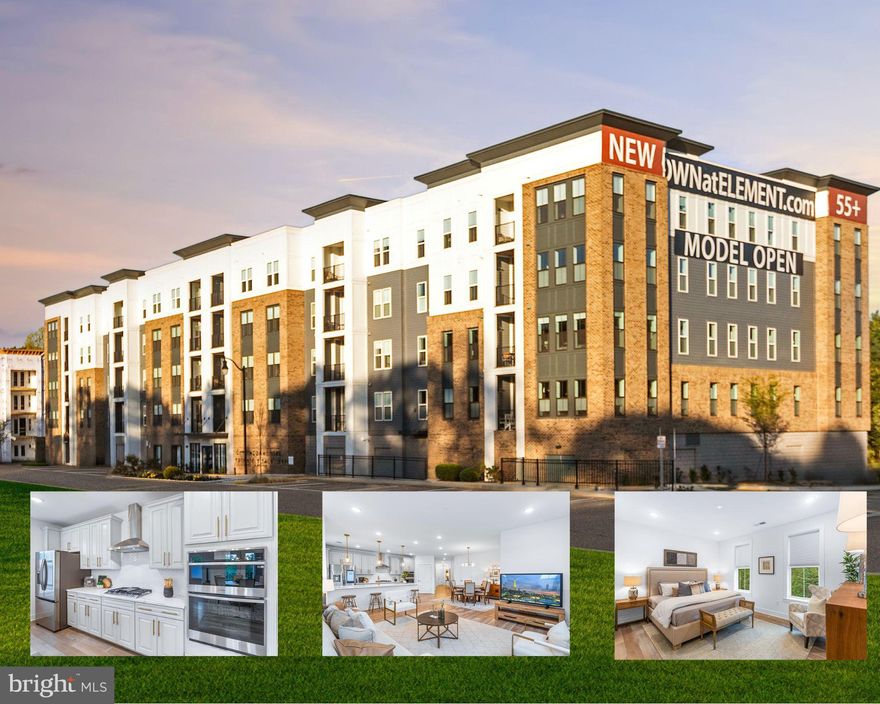 Building One Nearly Sold Out - Model Home Now For Sale! Bright, spacious corner unit showcasing stunning design upgrades throughout. Start an exciting new chapter in this amenity-rich 55+ community conveniently located minutes to downtown Annapolis, shopping, waterfront dining and Bay Bridge. Garage Parking Space included. Turnkey luxury plus private balcony. Tour this incredible Model Home today!