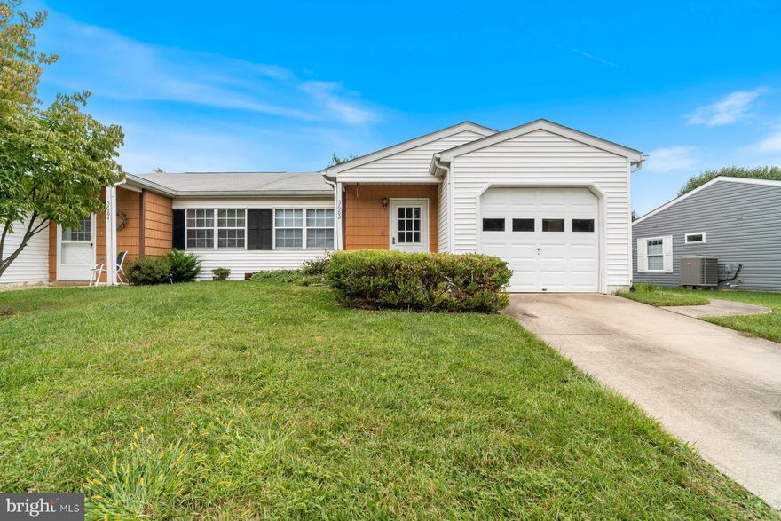 Welcome to Crestwood Village. This Salem model has the features you want - 2 bedrooms, 2 full baths, and spacious living areas! Open, bright floor plan. With new luxury vinyl flooring and freshly steam-cleaned carpets, it is move-in ready. One-car garage with driveway parking. Private side patio to enjoy the outdoors. In this active, 55+ community, there are plenty of amenities - clubhouse with game and craft rooms, library, exercise room, and table tennis. There is an auditorium that hosts dances, potlucks, and Bingo every Wednesday night. There are community pickleball courts, horseshoe pits, and a heated pool. Close to restaurants, shopping, commuter routes. Newer HVAC (2021), Roof (2015),  Newer appliances.