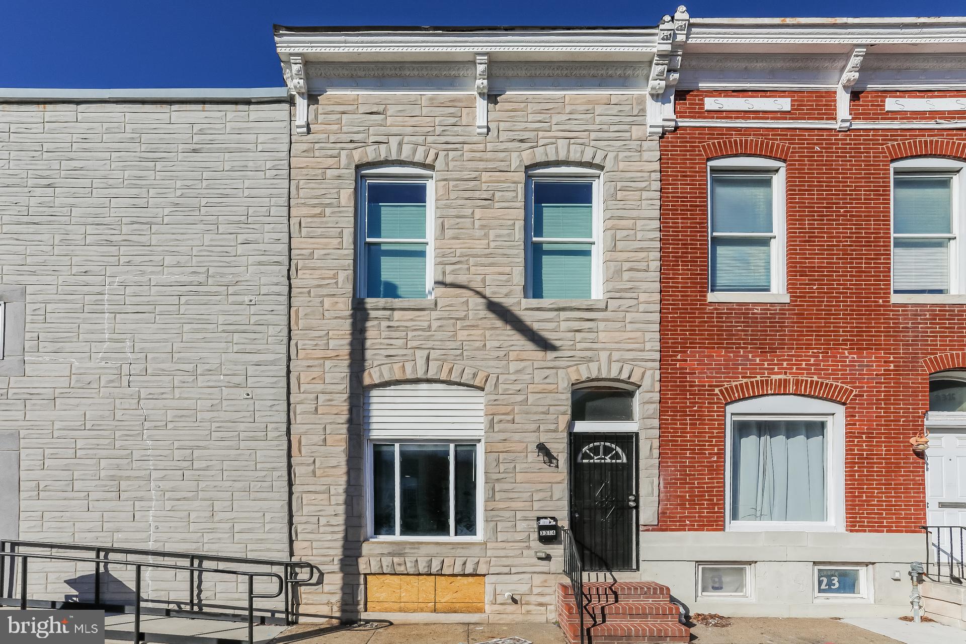 Welcome to this charming, move-in ready Federal-style row home in the heart of Baltimore! This property would make the perfect addition to any investment portfolio or as a first home utilizing one of the many down payment assistance programs the area offers. Boasting 2 large bedrooms, 2 full bathrooms, and nearly 2200 sq. ft. of total living space. The spacious living room features high ceilings, recessed lighting, and fresh neutral paint. The updated kitchen showcases white cabinetry, subway tile backsplash, and gas cooking with direct access to the fenced-in backyard. Upstairs, you’ll find two bedrooms with large closets providing ample storage and a full bath with soaking tub. The finished basement offers flexible living space, a den/flex room, and full bath. Conveniently located just a few blocks from Patterson Park, with easy access to Johns Hopkins, Little Italy, and the Inner Harbor, this home has the perfect location—schedule your showing today!