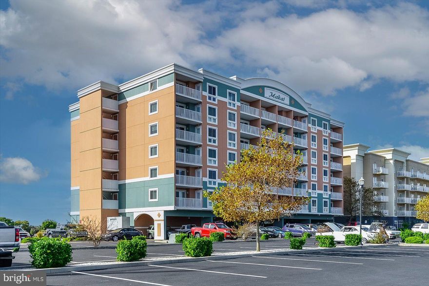 Location, location, location! Without a doubt, the Makai Condominium has proven to be a key hub of Ocean City life. Conveniently located in mid-town Ocean City, the Makai has it all, boasting fantastic rental history, plenty of parking, and top-of-the-line amenities. Enjoy luxuries that include an atrium-style swimming pool, billiards room, and a fitness center equipped with a relaxing sauna. Upon entering this absolute turn-key beach condo, you’ll be delighted to see the multitude of upgrades throughout. The fully equipped kitchen features granite countertops, stainless steel appliances, and a refrigerator with an ice maker. Take note of the professionally cleaned flooring as you step into the living room, which also includes a brand-new sleeper sofa and two new, stylish rattan chairs. Both bedrooms have all new upgraded laminate wood flooring. The primary bedroom features a private en-suite bathroom, a tiled walk-in shower, and a beautiful new bed comforter. The upgrades continue as the secondary bedroom boasts a top-of-the-line Queen over Queen bunk bed that is perfect for hosting guests. Unit #112 also comes with a spacious personal storage locker conveniently located just down the hall. The additional storage area provides ample space to store beach chairs, umbrellas, and personal belongings. A brand-new HVAC puts an exclamation point to this luxury unit. Makai Unit #112 literally has it all! Buyer must honor all 2025 rentals.