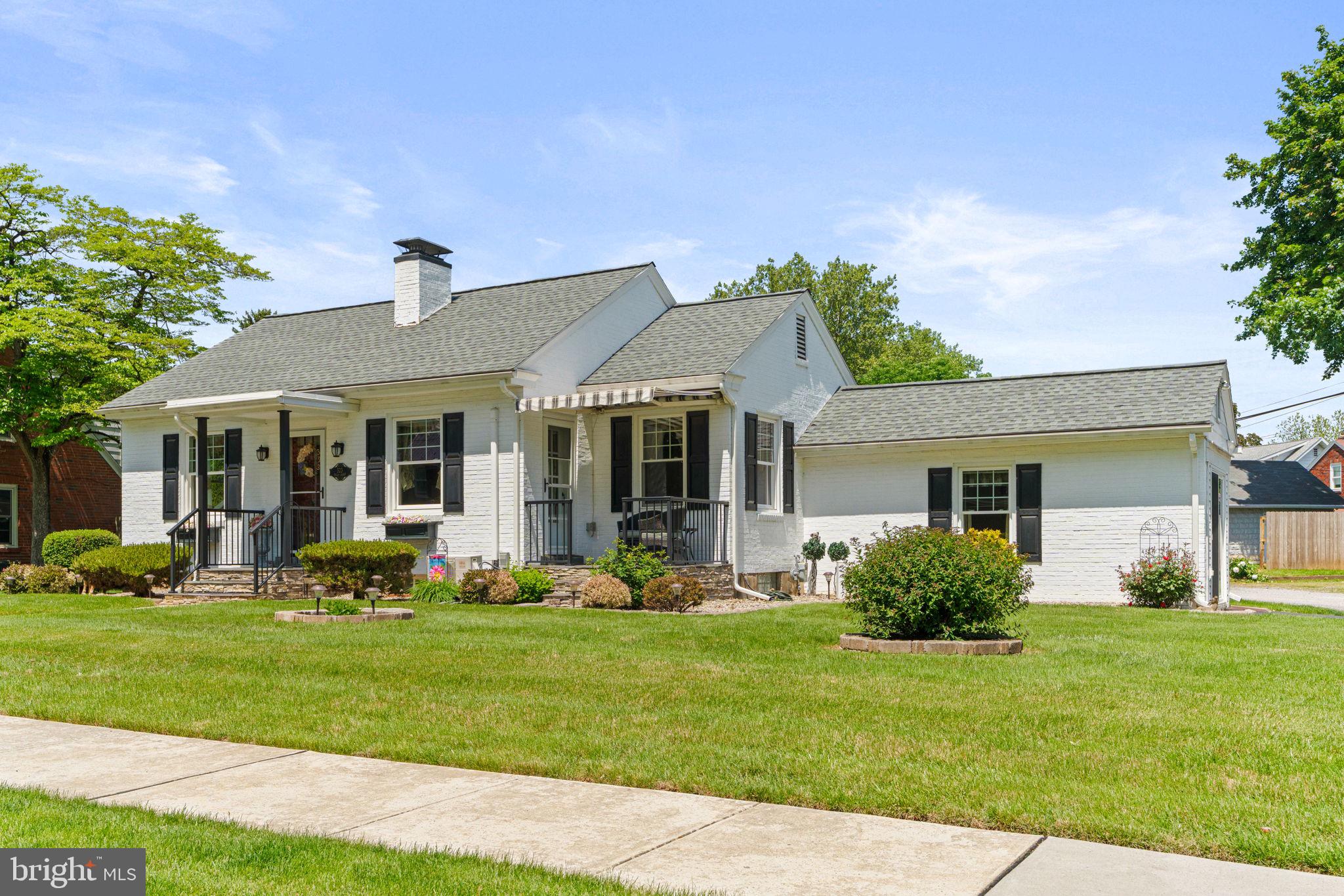 WELCOME TO "LITTLE WHITE HOUSE" ON BAILEY ST IN NEW CUMBERLAND BORO WITH WELL MANICURED LAWN! ONE FLOOR LIVING AT ITS FINEST ALONG WITH CHARACTER & CHARM!! ADORABLE 2 BEDROOM, 1 BATH RANCH-STYLE HOME IN HIGHLY DESIRABLE WEST SHORE/CEDAR CLIFF SCHOOL DISTRICT IDEALLY LOCATED ON QUIET STREET & CLOSE TO ALL OF NEW CUMBERLAND'S AMENITIES INCLUDING RESTAURANTS, SHOPPING & I-83. HOME OFFERS A COZY LIVING ROOM WITH WOOD BURNING FIREPLACE, UPDATED KITCHEN WITH TILE BACKSPLASH, UNDER CABINET LIGHTING, SOFT CLOSE DRAWERS & STAINLESS STEEL APPLIANCE PACKAGE, RENOVATED BATHROOM, FULL BASEMENT & WALK UP ATTIC IDEAL FOR STORAGE OR POSSIBLE ADDITIONAL LIVING SPACE. THIS HOME ALSO OFFERS NEW ROOF & GUTTERS (2019), EFFICIENT NATURAL GAS HEAT, 200 AMP SERVICE & ALL NEWER REPLACEMENT WINDOWS. ENJOY YOUR MORNING COFFEE ON YOUR FRONT PORCH VERANDA WITH RETRACTABLE REMOTE AWNING & EVENING COOKOUTS & COCKTAILS ON YOUR BEAUTIFULLY COVERED PATIO WITH STAMP CONCRETE OVERLOOKING YOUR PRIVATE FENCED-IN BACKYARD WITH SHED. DON'T MISS OUT ON THIS BEAUTIFUL HOME!!