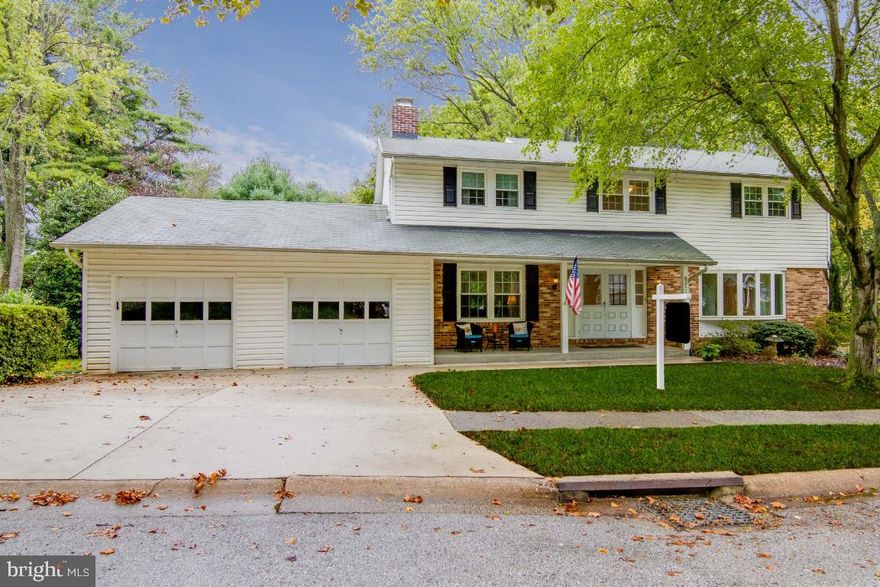 Beautiful bright and sunny home with updates everywhere.  Remodeled kitchen is large and has cherry cabinetry, granite counter tops, stainless appliances, space for table or island, looks out over the expansive backyard that is private and backs to woods with views of the wildlife.  Formal living room has recessed lighting  and is adjacent to formal dining room.  Family room has wood burning fireplace and has been updated, leads to the large deck for peaceful evenings enjoying the backyard or entertaining.  Half bath is updated. Windows on this level are updated. Large master has a beautiful updated master bath.  All bedrooms are large and hall bath is also updated.  Finished basement with walkout slider.  Newer HVAC.  Easy access to all major commuter routes.  If you desire a beautiful home that is move in ready and has a spectacular backyard, make your appointment quickly!