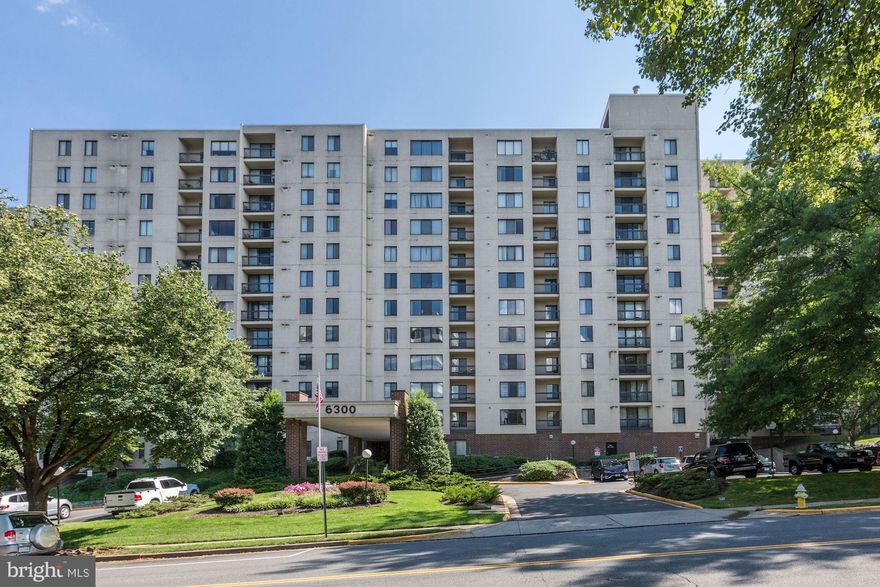 Second chance! Buyer got cold feet! 2 bed 2 bath Sentinel at Landmark condo. Amenities include pool, fitness center, tennis courts & more. HW floors throughout. Kitchen feat all new appliances. Laundry in unit. Both bedrooms have walk-in closets. Master bedfeat en-suite full bath. Treelined view. 1 covered parking space. Mass transit stops in front of bldg.
