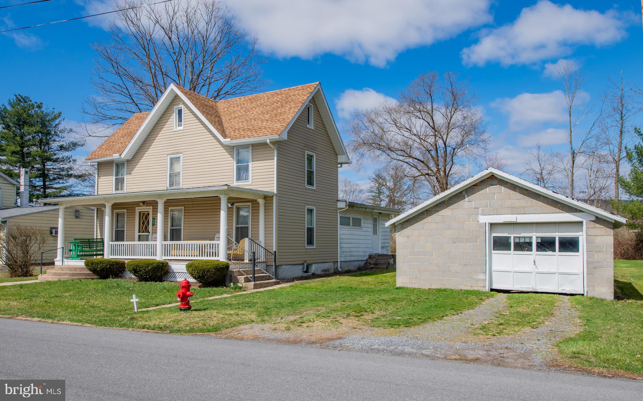 Lots of space in this affordable house. Close to Ball Fields and Centre County Line. 3 Bedroom 1 1/2 Bath with a Large Family Room. Take a look and make this your Home. Siding new in 2020 and roof approximately 9 Years old AS IS SALE