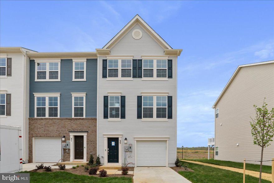 Move-in Ready! This stunning, brand-new End Unit townhome in the Norborne Glebe community, nestled in the heart of Charles Town, WV, offers modern living at its finest. Featuring three levels, this home boasts a front-load one-car garage and a spacious entry-level fourth bedroom with a full bath.
The second level presents an open-concept floor plan, seamlessly connecting the Great Room, dining area, and a stylish kitchen adorned with sleek granite countertops and stainless steel appliances. Enhanced Vinyl Plank flooring throughout the main level adds both durability and elegance. A cozy fireplace in the kitchen creates a welcoming ambiance, perfect for enjoying the seasons.
The top floor includes three well-appointed bedrooms, highlighted by the luxurious owner's suite complete with a spa-inspired bathroom and a generous walk-in closet. A conveniently located full bath serves the secondary bedrooms, ensuring comfort for all.
Outdoor enthusiasts will love the beautiful deck, ideal for relaxation and entertaining. This low-maintenance home also includes a washer and dryer for added convenience.
Situated in Norborne Glebe, residents benefit from visitor parking and scenic walking trails. Commuters will appreciate seamless access to Northern Virginia and the Baltimore-Washington, D.C. metro area.
An exceptional rental Home
 schedule your home tour today!