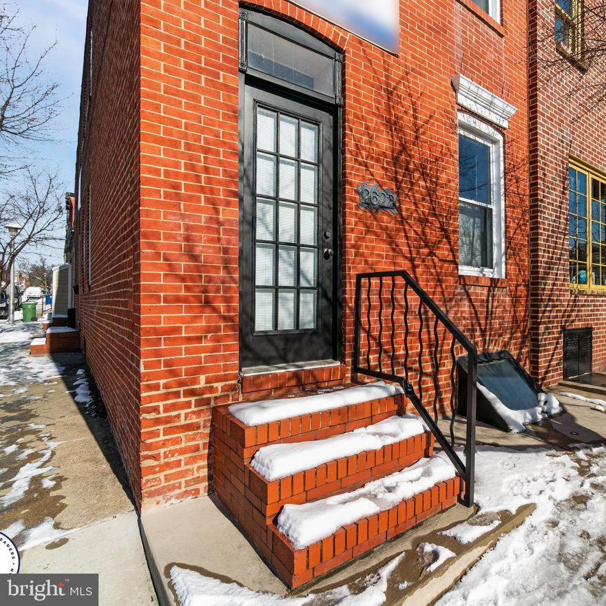 Your dreams have come true! This won't last long at the new price!  Don't hesitate, schedule your tour of this gorgeous fully renovated end of group rowhome today.    Imagine coming home from work with no parking anxiety!  This  home offers over 2600 square feet of living space plus an over size garage perfect for fitting the car and still having ample room for storage.  Some newer updates in the home include entire HVAC (2019), Roof replaced (2018), upgraded carpet and padding and installation of wet bar in basement (2020).  Seller made a whole slue of updates in (2021), the two major projects were replacing the basement full bath and completely gutting and reconfiguring the Owners suite including adding walk-in closet and brand new bathroom! This spacious home boasts 3 huge bedrooms and 4 full baths. Open entry level with large living room with hardwood floors, crown molding, side windows and two ceiling fans. Updated Gourmet kitchen with raised panel white cabinets with under cabinet lighting, exotic granite counter, kitchen island with pendant lights, and stainless steel appliances. Full bath on this level and entrance into the home from the attached garage. Upper level primary bedroom with en suite bath with stand up shower, double vanity and walk in closet. Second bedroom with en suite bath with large soaking  tub and exit to partially covered multi-level deck system.  Lower level can be used as a third bedroom or family room with wet bar, full bath and laundry area.   Easily walk, bike or scoot to the grocery store, Patterson Park, Canton Square, Fells Point and all this amazing area has to offer!