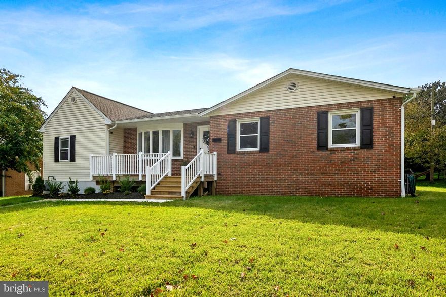 Stunning and fully renovated 4-bed, 3-bath ranch style SFH situated in the sought after Shipley neighborhood. Step inside and be greeted by an abundance of natural light illuminating the living area, complemented by a large bay window, soothing neutral tones, elegant plank flooring, and recessed lighting. The chef’s kitchen is the centerpiece of this home boasting white shaker cabinets accented with sleek black hardware, quartz countertops, subway tiled backsplash, stainless steel appliances, and ample storage space. Entertain in the adjacent formal dining room, perfect for hosting gatherings while taking in the serene views of the rear yard. Indulge in the ease of single-level living! Head down the hall and unwind in the spacious owner’s suite with luxurious en-suite bath featuring dual sink vanity and beautifully tiled tub/shower combination. Three additional spacious bedrooms and a full bath are thoughtfully positioned at the opposite end of the home, ensuring enhanced privacy. Lower level features plush carpet and recessed lighting throughout. Large rec room is ideal for a cozy movie night in, plus two bonus rooms with closets offer versatile options for an in-home office, guest bedrooms or in-law suite complete with a fully renovated full bath and convenient laundry closet with washer and dryer hook-ups. Enjoy your morning coffee on the welcoming front porch or step outside through the French doors off the main level to the large yard and greenspace beyond the property line. Host a summer BBQ on the concrete patio and create your very own outdoor oasis. Bonus storage area for all your organizing needs. Ideally located near the BWI Trail, Andover Pool, Apache Field, BWI Airport, and within close proximity to interstate highways for a breezy commute. Available 12/1/2023. Don’t miss this rare find!