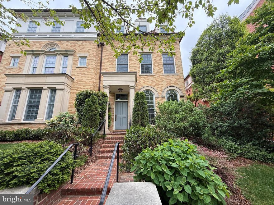 Set within the prestigious enclave of Alban Row in Observatory Circle, 2985 38th Street NW presents a sophisticated four-level residence defined by scale, elegance, and effortless livability. A dramatic entry foyer with soaring ceilings introduces the home, leading to a main level with 10-foot ceilings, marble floors, and an expansive open layout designed for both everyday living and refined entertaining. The formal living and dining areas flow seamlessly into a spacious kitchen featuring Subzero and Viking appliances, brand new quartz countertops and backsplash, and a butler’s pantry. The kitchen opens to a comfortable family room, where French doors extend the living space to a patio—ideal for morning coffee, relaxed evenings, or hosting guests. A discreet powder room and elevator access to all floors further enhance the home’s thoughtful design.
The upper levels are arranged to provide both privacy and flexibility. The primary suite offers generous proportions, walk-in closets, and a well-appointed bath, along with an additional en-suite bedroom on the same level. The top floor includes two more bedrooms, a full bath, a dedicated office, and a spacious landing that creates a natural sitting area or flex space between the bedrooms. On the lower level, direct access to an oversized, private garage with additional storage—entered through Alban Towers—adds a rare level of convenience.  With a layout that supports both daily living and elevated entertaining, this residence offers a refined lifestyle in one of Washington’s most sought-after communities.
Ideally located near the National Cathedral, Cathedral Commons shopping and dining, and offering quick access to Georgetown and downtown DC, the home places you at the center of some of the city’s most iconic destinations while still providing a quiet, residential retreat.