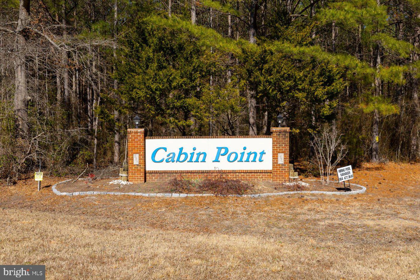 Buildable lot for sale in lovely Cabin Point community. Lot is cleared, level. Plat, survey, and board approval are completed. Community offers tons of amenities including community pool, boat ramp, private beaches, tot lot, and tennis courts. Community roads are paved. Agent related to Owner. Adjacent lot is also for sale, see MLS# VAWE2008386.