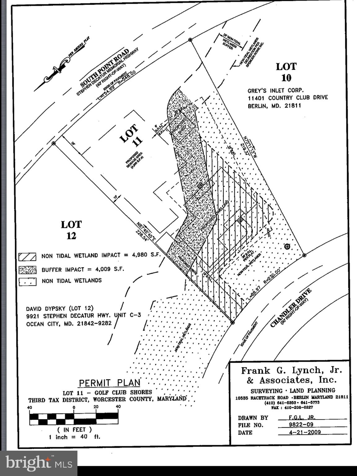 GOLF CLUB SHORES III - Land