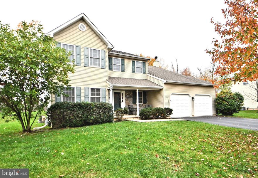 New Price! Welcome to this lovely home in the Brenton Point community  in the award winning  Spring-Ford School District! Upon entering, you will be greeted by a two story foyer with turned staircase and brand new hardwood flooring  t/o foyer and kitchen areas. A Spacious LR w/newer carpeting and crown molding opens effortlessly to your Dining room providing great flow for entertaining and family get togethers.  The eat in Kitchen provides plenty of space and boasts cherry cabinetry, kitchen island and pantry, new dishwasher and microwave. The Kitchen eating area provides plenty of natural light with French door  onto your tumbled stone paver patio w/views of your private backyard.  The Kitchen opens to a spacious family room that boasts newer carpeting, a  cozy  fireplace, and built in wet bar area.  Finishing off the main level you will find the  convenience of a  laundry room w/ plenty of storage space and a powder room.. On the 2nd level, the Primary Bedroom shows w/ tray ceiling, ceiling fan and a spacious walk in closet.  The en suite Bathroom shows double sinks, tile flooring, soaking tub w/ tile surround, and an oversized shower. Three additional spacious bedrooms- all with ceiling fans share a hall bath complete w/double sinks, tile flooring, and tub/shower combo.  Also a large basement, waiting for your finishing touches! All this and no HOA fees!! BRAND NEW AC SYSTEM being installed prior to Settlement! Make your appointment today!